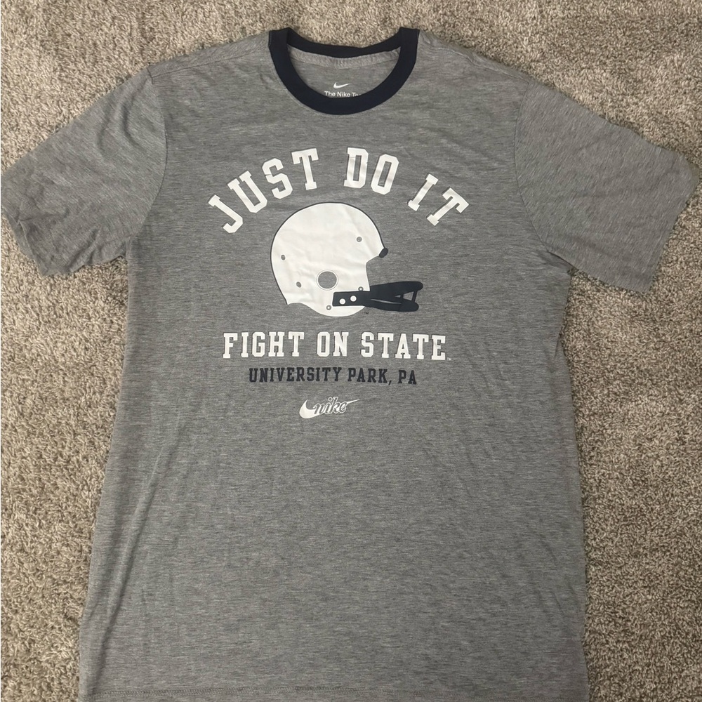 Nike Gray 'Just Do It' University Park T-Shirt
